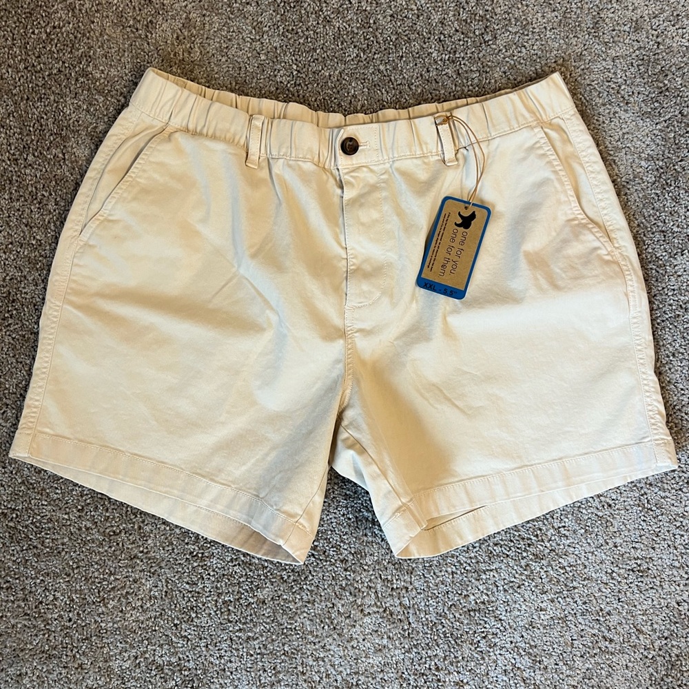 Men’s Bearbottom Stretch Chino Shorts Size XXL 5.5” Inseam **NWT**